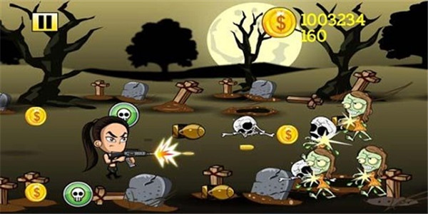 打僵尸的横屏游戏_横版打僵尸手机游戏_僵尸横版打手机游戏