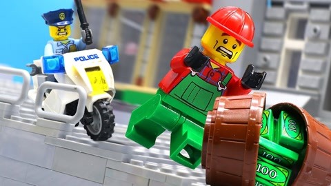 乐高特警抓捕歹徒_乐高特警抓捕手机游戏_特警乐高抓小偷的视频