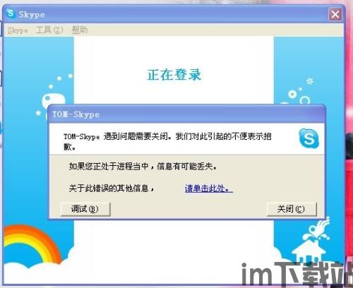 skype登不了2个,两大常见问题解析及解决方案(图2)