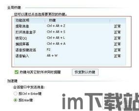 skype设置快捷键,提升工作效率(图2) skype设置快捷键,提升工作效率(图2)