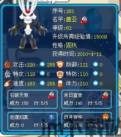 赛尔号努力值大全,全面解析角色成长与进阶之路(图2) 赛尔号努力值大全,全面解析角色成长与进阶之路(图2)