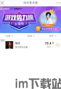 快手游戏大主播排名(图2)
